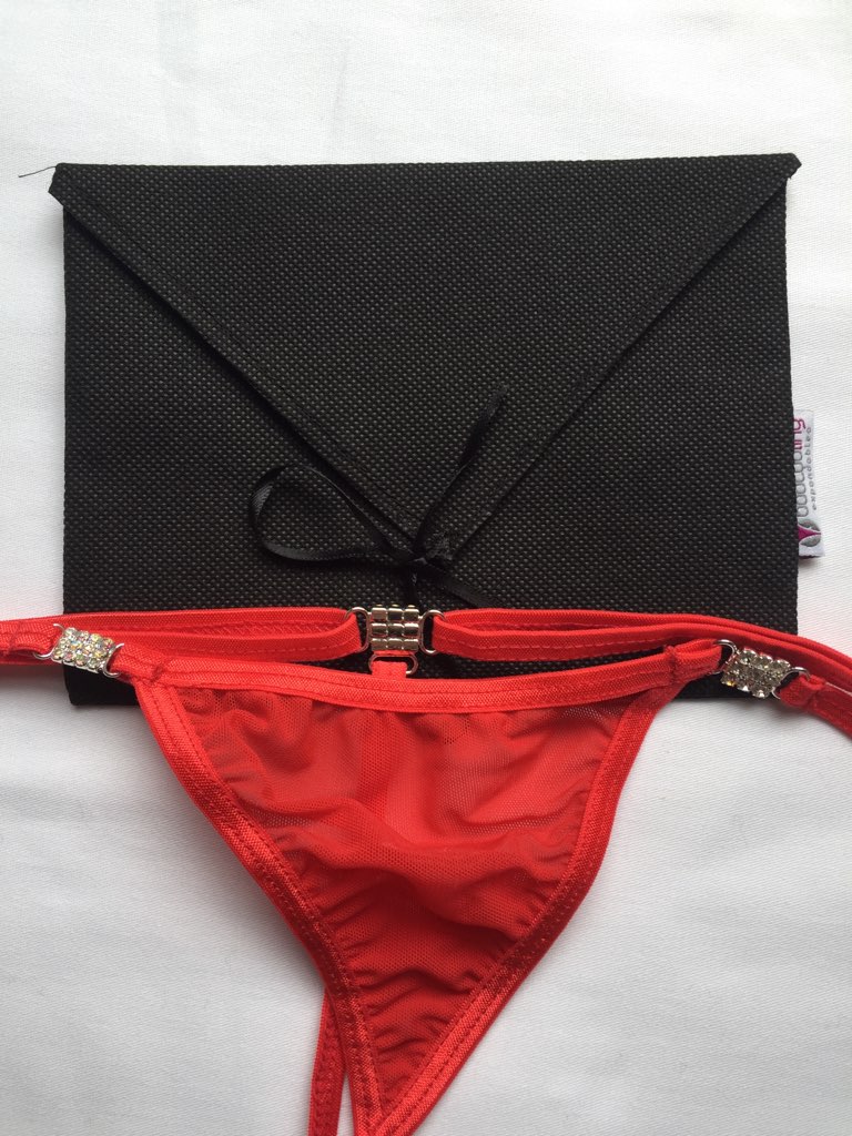 Pamper yourself with Booty Bling G-String Thongs